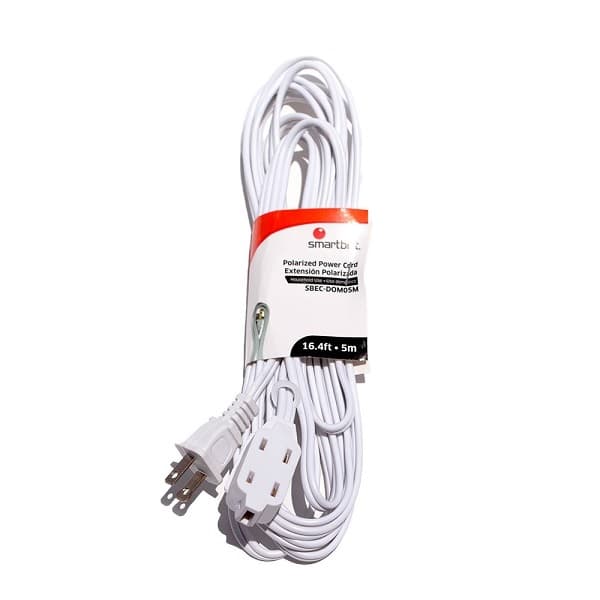 Extensión Eléctrica Smartbitt SBEC-DOM05M Cable 5 Metros 4 Tomas 10A