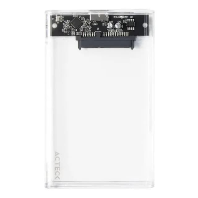 Gabinete Externo Acteck Armor Clear HC440 USB-C 3.2 Gen1 para Disco Duro 2.5" SATA