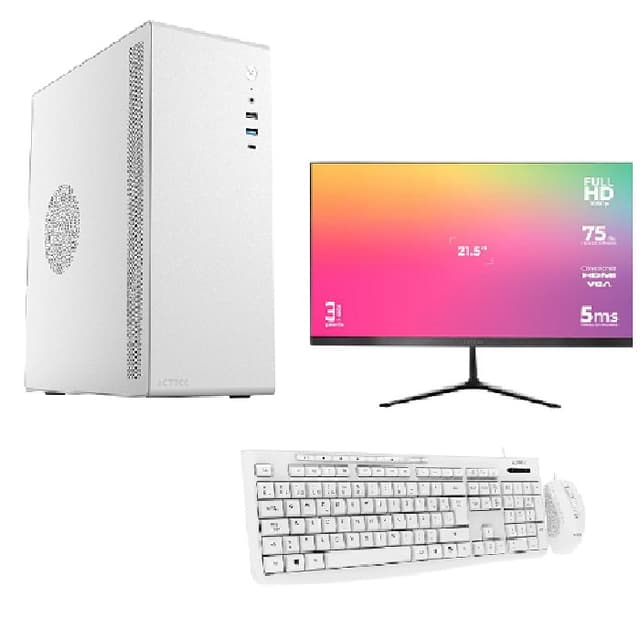 Computadora De Escritorio Acteck Intel Celeron G5905 SSD 240GB 4GB RAM 21.5"