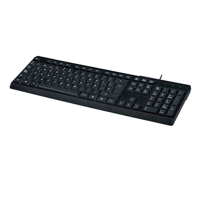 Teclado Acteck alambrico estandar USB negro 105t (AC-928946)