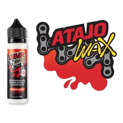 Cera lubricante p/cadena de bicicleta Atajo WAX 60ml