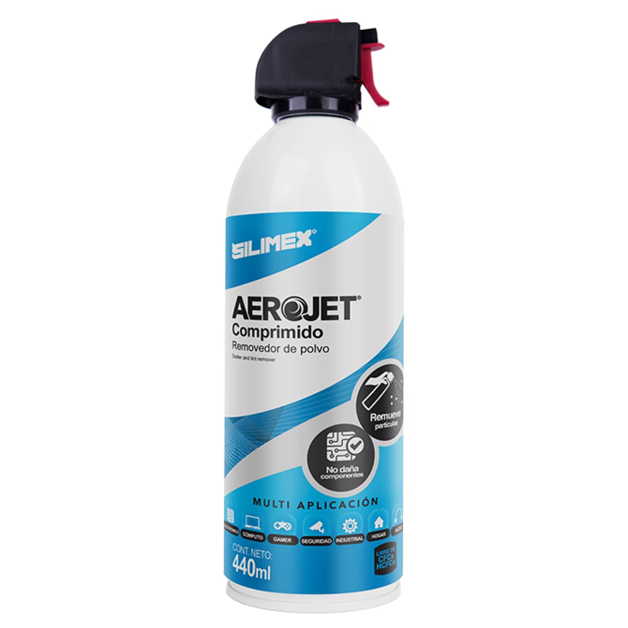 Removedor de polvo Silimex Aerojet de 440ml/340g