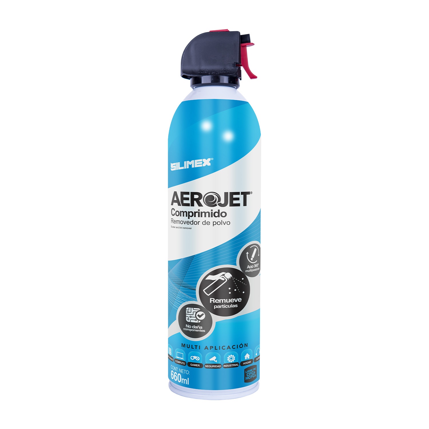 Removedor de polvo Silimex Aerojet 360 de 660ml