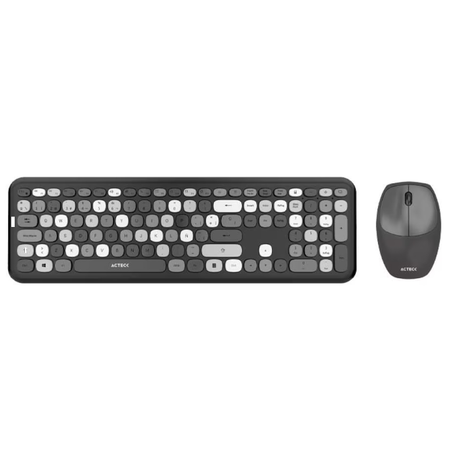 Kit Teclado y Mouse Acteck Creator CHIC MK475 inalambrico