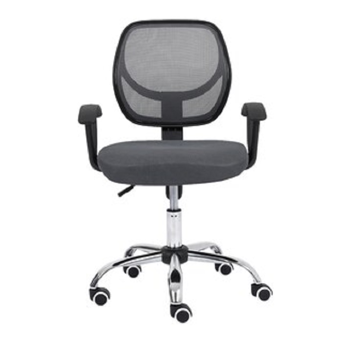 Silla Secretarial Nextep alt. Ajustable Gris (NE-650SG)