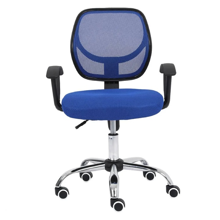 Silla Secretarial Nextep alt. Ajustable Azul (NE-650SA)