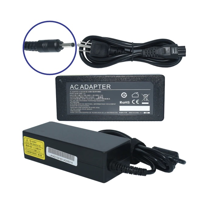 Adaptador AC EKO EK-L9 65W 19.5V 3.42A Conector 3.0x1.1mm para Laptop