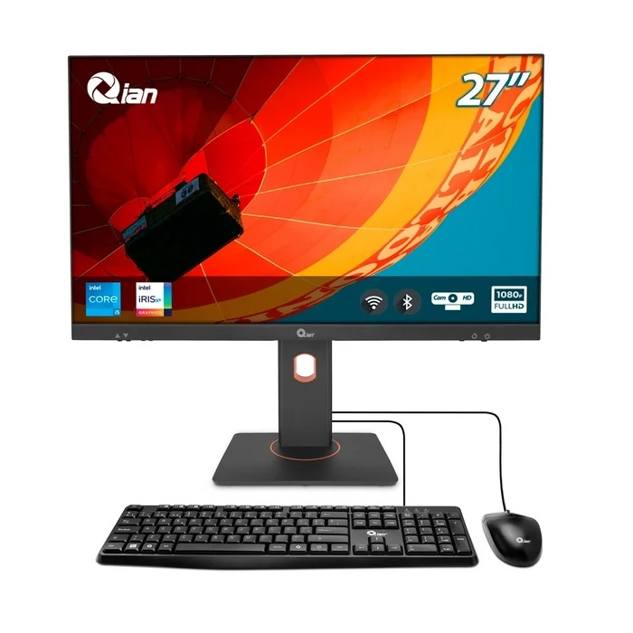Computadora All In One Qian AIO 27" Intel Core i5-1135G7 16GB RAM 512GB SSD Full HD