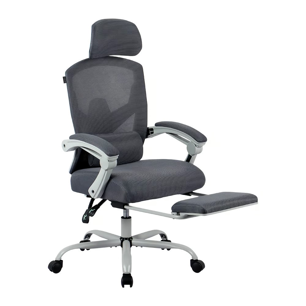 Silla Gamer Balam Rush Bolt Nou Gris Soporta 130 Kg Reposacabezas Ajustable