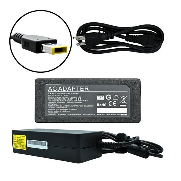 Adaptador EKO EK-L7-65W 65W Conector Cuadrado para Notebook Lenovo