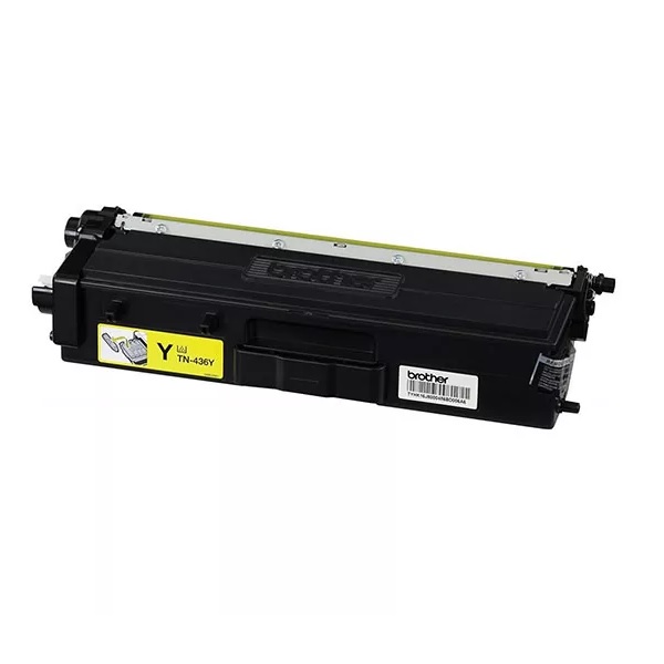 Tóner Brother TN436Y Amarillo Compatible 6500 Páginas Láser