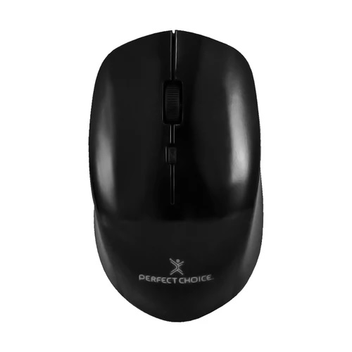 Mouse Perfect Choice PC-045137 Inalámbrico USB RF Negro