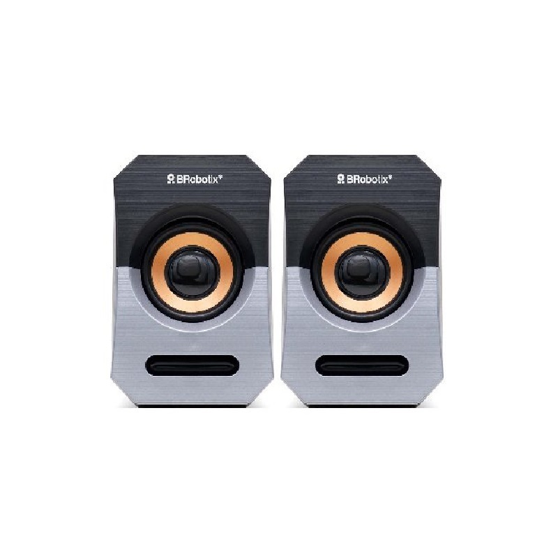 Bocinas Brobotix 963913 Estéreo Compactas Conexión 3.5mm USB