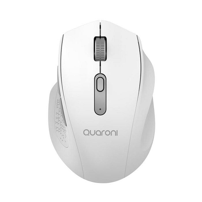 Mouse Inalámbrico Quaroni MICTB1 USB 2400 DPI Óptico para Diestros