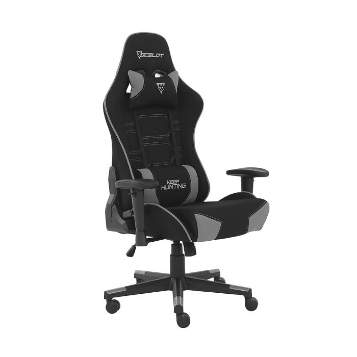 Silla Gamer Ocelot OST-BLACK MIST Ergonómica Capacidad 150kg Altura Ajustable